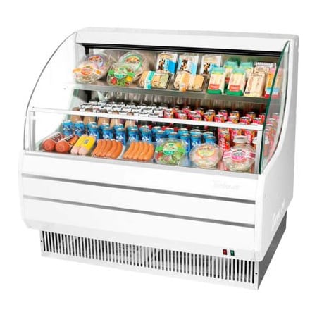 Turbo Air 50" Open Display Merchandiser - Low Profile TOM-50LW(B)-N